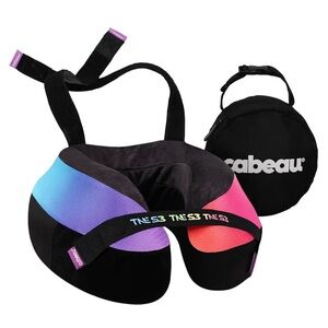 Cabeau TNE S3 AMSTERDAM RAINBOW Memory Foam travel neck pillow